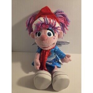 Sesame Street Abby Cadabby Christmas Plush/ Stuffed Animal Toy Doll 16”